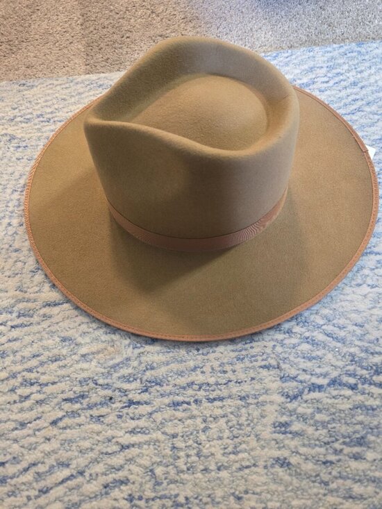 Lack Of Color Accessories - Lack of color felt fedore hat Teak Rancher wool